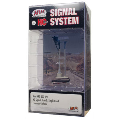 ATLAS HO Scale Single-Head Type G Signal - Model 70000076