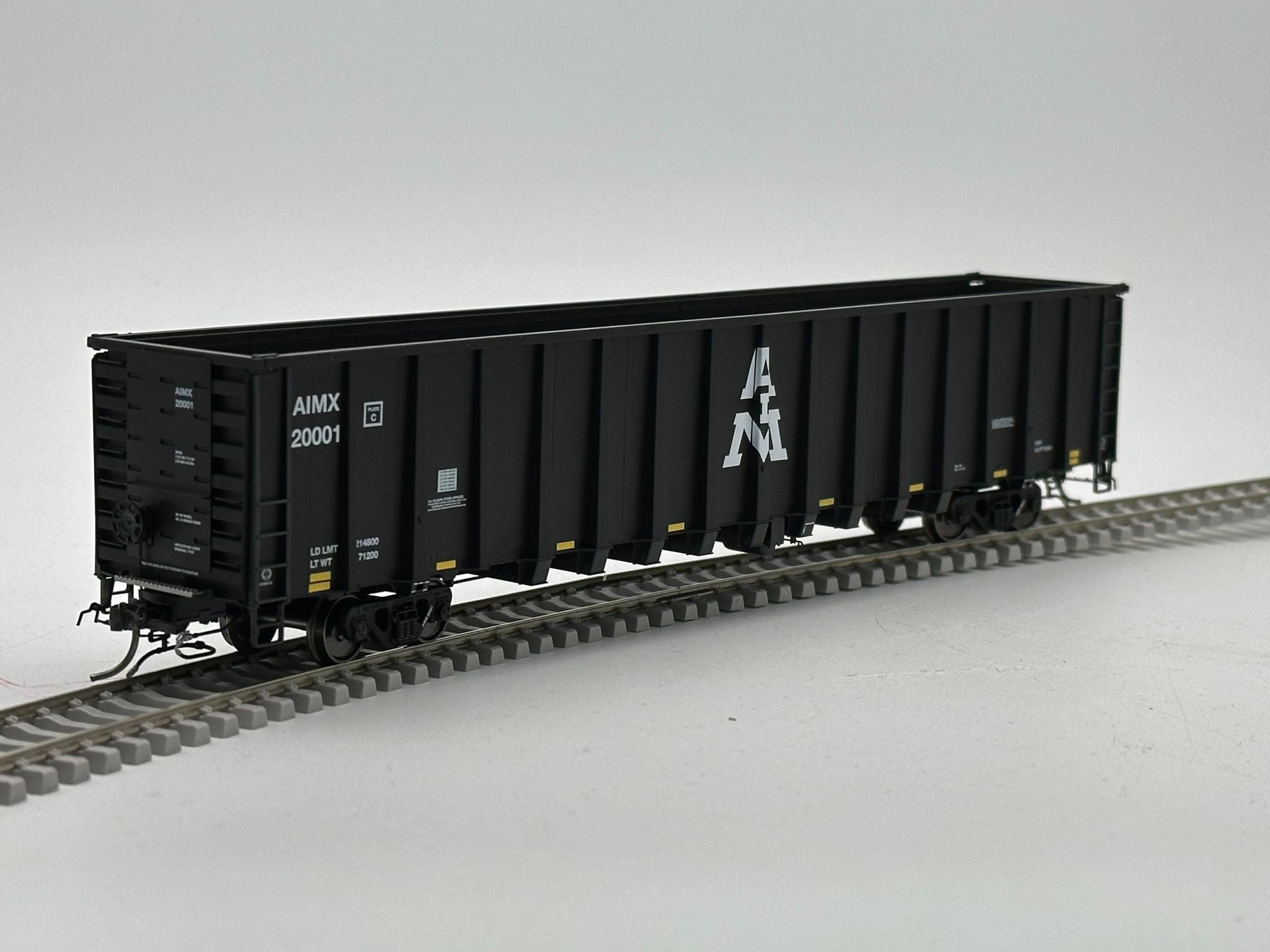 Otter Valley Exclusive HO Scale 64-Foot 6000 Cubic Capacity Gondola Model Train Car - AIMX #20372