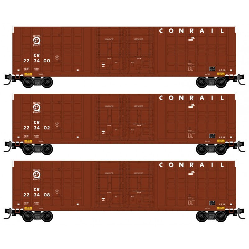 N Scale Conrail 3 - Runner Tank Car Pack by MICRO TRAINS 993 00 181