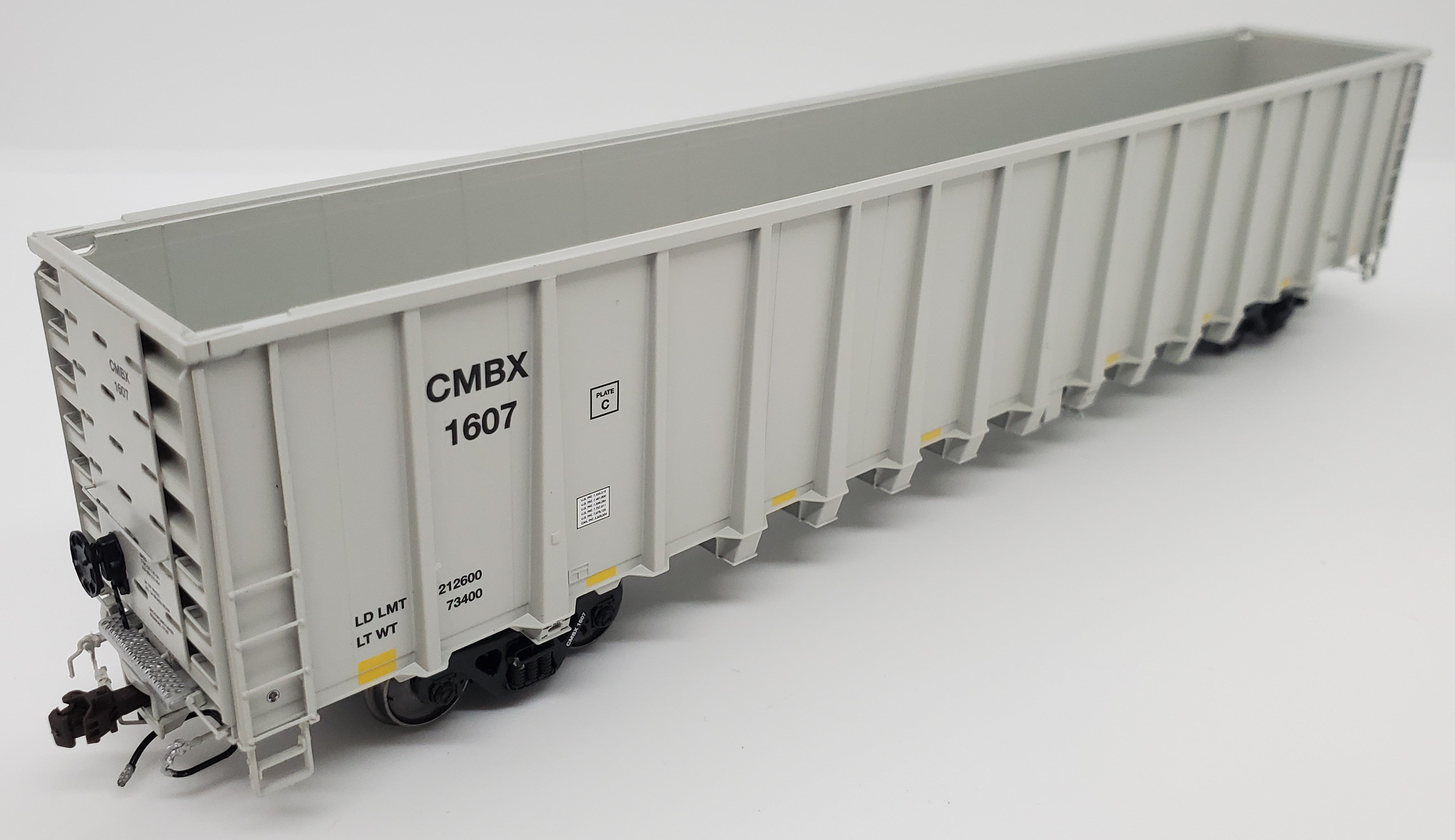 HO Scale Otter Valley Railroad 64046 NSC 64-Foot 6400 Cubic-Foot Scrap and Trash Gondola Model - CMBX #1610
