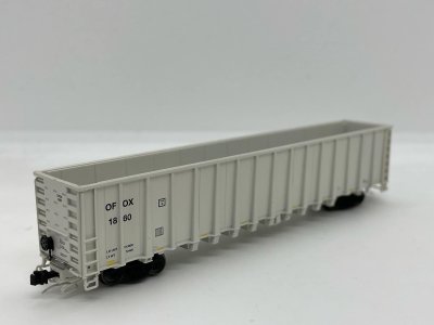 Otter Valley N Scale Model - 6454 NSC 64-Foot 6400 Cubic-Foot Scrap and Trash Gondola - OFOX #1866