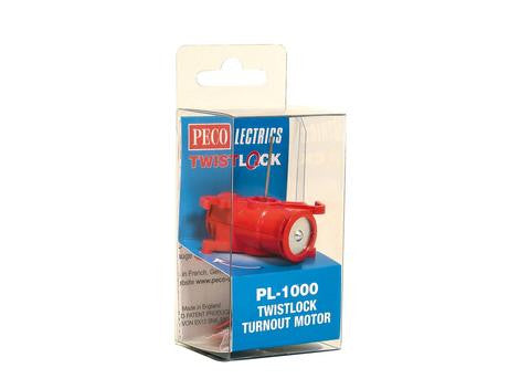 Peco PL - 1000 Twistlock Turnout Electric Solenoid Motor for N, HO or O Scale Model Railways