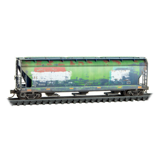 Micro-Trains 983 05 077 Weathered 3-Pack N Scale MRL Montana Rail Link Models