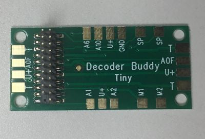 NixTrainz NTZ3 Mini Decoder Buddy Motherboard for 21 Pin HO Scale Train Decoders #NIX - DecoderBuddyMini