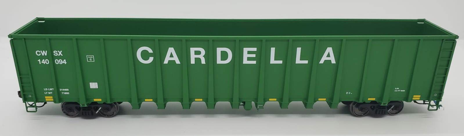 Otter Valley HO Scale 64 Ft 6400 CuFt Early CWSX Scrap and Trash Gondola #140066