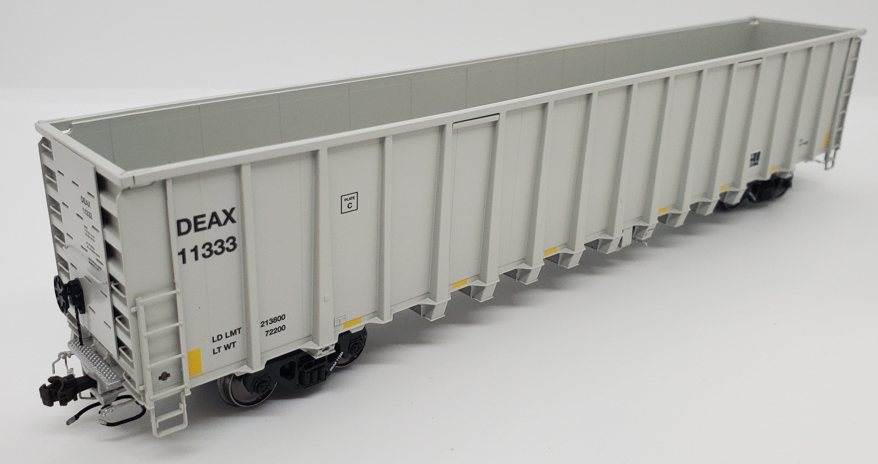 Otter Valley HO Scale 64 Ft 6400 CuFt Scrap & Trash Gondola DEAX #11133