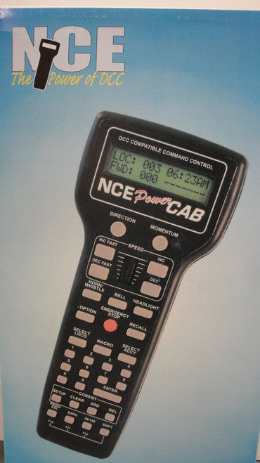 NCE Power Cab DCC Starter System - North American Version for All Scales, Part Number 524 - 25