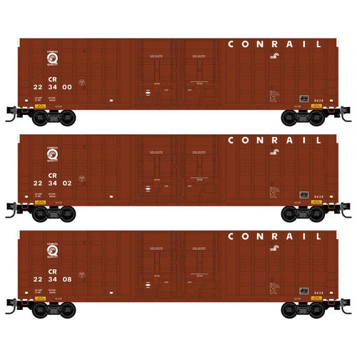N Scale Conrail 3 - Runner Tank Car Pack by MICRO TRAINS 993 00 181