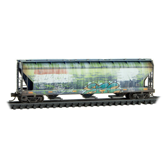 Micro-Trains 983 05 077 Weathered 3-Pack N Scale MRL Montana Rail Link Models