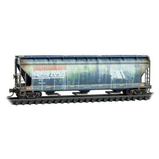 Micro-Trains 983 05 077 Weathered 3-Pack N Scale MRL Montana Rail Link Models