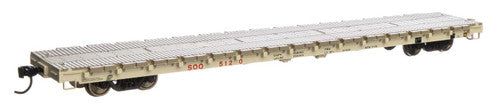 HO Scale Walthers 910-5410 60-Foot Pullman-Standard Flatcar for Soo Line #5130 Model Train Set