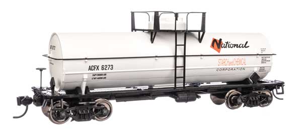Walthers HO Scale 36' 10,000-Gallon Insulated Tank Car National Starch #6273
