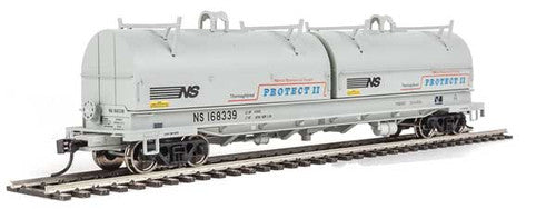 Walthers Proto HO Scale 50' Evan Coil Car - Norfolk Southern #168339 (Round Hoods, Gray & Black, Protect II Markings)
