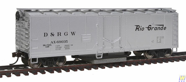 HO Scale DRGW Track Cleaning Car - WAL-931-1482