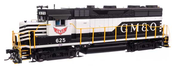 Walthers Proto HO Scale GP35 GM&O Gulf, Mobile & Ohio #625 with DCC & Sound