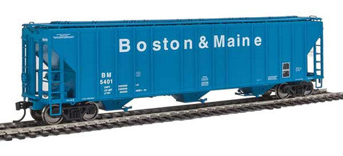 Walthers Proto HO Scale Model Train - 55' Evans 4780 Covered Hopper of Boston & Maine (B&M) #5416