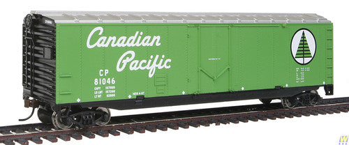 HO Scale 1673 WAL-931-1673 Ready-to-Run 50' Plug-Door Boxcar by Canadian Pacific