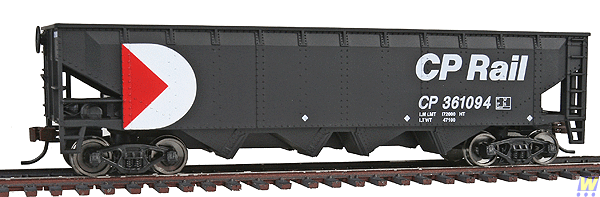 HO Scale WAL-931-1656 40' Offset Quad Hop Model for Canadian Pacific