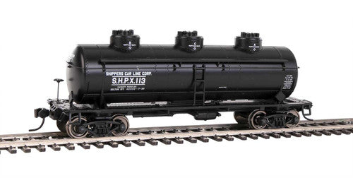 Walthers 910-1139 HO Scale 3 Dome Tank Car SHPX #113 for Model Train Layouts