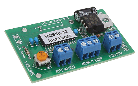 Innovative Technology for Trains (ITTC) 550913 High - Quality Just Birds Sound Module Suitable for All Train Scales