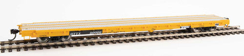 Walthers HO Scale 60' Pullman - Standard Flatcar TTX OTTX #90026 for Farm Machinery