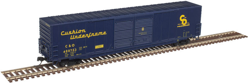 N Scale ATLAS 50004969 ACF 60' Auto Parts DD Box Car - Chesapeake & Ohio #488733