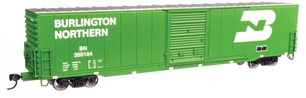 Walthers HO Scale 60' PS SD Auto Parts Boxcar BN #355184 (910 - 3358)