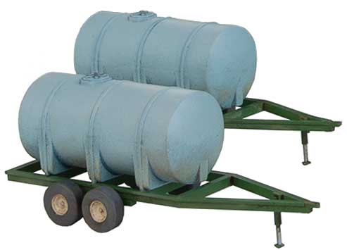Walthers HO Scale SceneMaster Liquid Fertilizer Trailers Model Kit - 949 - 4194