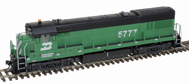 Atlas Gold HO Scale DCC & Sound GE U30B BN Burlington Northern #5777 (Cascade Green, Black)
