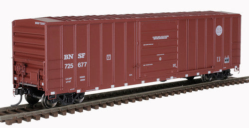 HO Scale Atlas FMC 50' SD Red & White BNSF Boxcar #725677