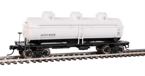Walthers HO Scale 910-1128 3 Dome Tank Car ACFX #4556 for Model Railroad Layouts