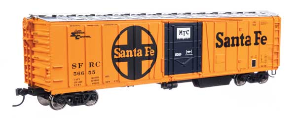 Walthers Mainline HO Scale 50' AAR SFRC Santa Fe #56655 Mechanical Refrigerator Car