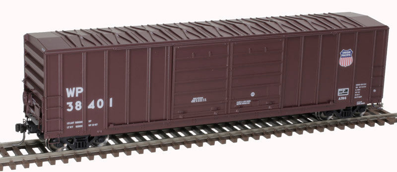 HO Scale Atlas 20005874 FMC 50' Red & White Double-Door Boxcar UP WP #38404