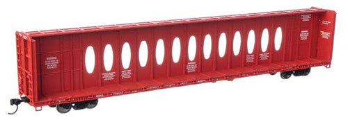 Walthers HO Scale 72-Foot Centerbeam Flatcar with Standard Beam - Northwestern Oklahoma Railroad NOKL #732117 for Model Railroading