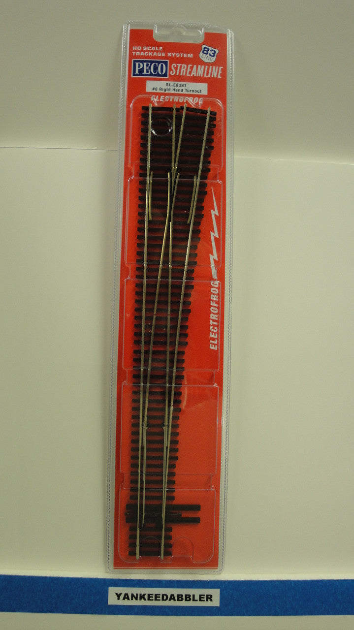 Peco SL - E8381 Electric Refrigerator R/H Model for HO Scale Trains, Part Number PCO - SL - E8381