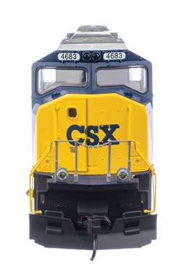 Walthers HO Scale EMD SD70M CSX #4683 DCC & Sound Model with Multi - Color Cab Roof