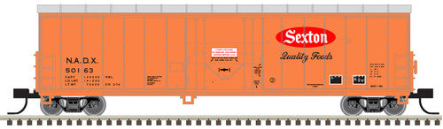 ATLAS 50005147 NACC 50-Foot Smoothside RBL Boxcar Model for N Scale Trains - NADX - Sexton Foods #50163