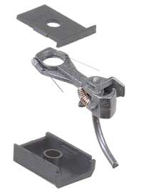 2 Pairs of HO Scale Kadee #148 Whisker Self - Centering Metal Knuckle Couplers