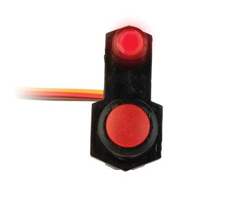 Walthers Red LED Fascia Controller 942-133 for Walthers Layout Control System - Ideal for HO, N, Z, S, and O Scale Model Railways