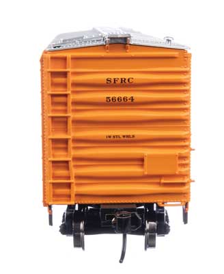 Walthers Mainline HO Scale 50-Foot AAR Mechanical Refrigerator Car - SFRC Santa Fe #56664 Model Train Accessory