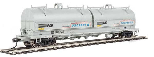 Walthers Proto HO Scale 50' Evan Coil Car - Norfolk Southern #168346 (Gray, Black, Protect II)