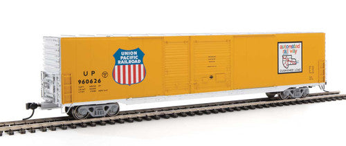 HO Scale Walthers 910 - 3223 60 - Foot Auto Parts Boxcar from Union Pacific (UP) with Car Number #960626