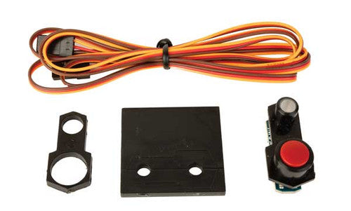 Walthers Red LED Fascia Controller 942-133 for Walthers Layout Control System - Ideal for HO, N, Z, S, and O Scale Model Railways