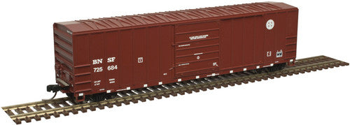 ATLAS N Scale Model FMC 5077 Single-Door Boxcar BNSF #725667 for Model Train Enthusiasts