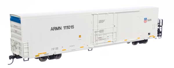 Walthers 910 - 4131 HO Scale 72' UP Union Pacific White Refrigerator Boxcar #111015
