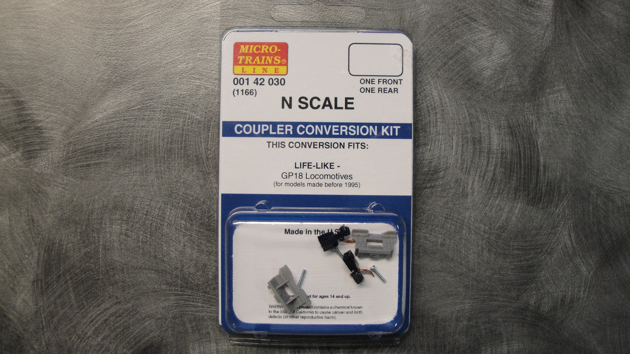 N Scale Micro Trains Coupler Conversion Kit 001 42 030 - Ideal for Model Train Coupler Upgrade