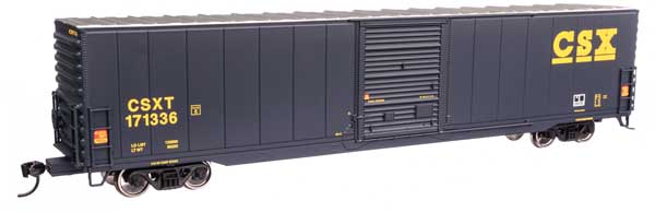 Walthers HO Scale 60' CSX CSXT Auto Parts Boxcar #171336