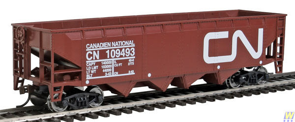 HO Scale Model Railway TL Hopper - WAL-931-1424 Canadian National Version