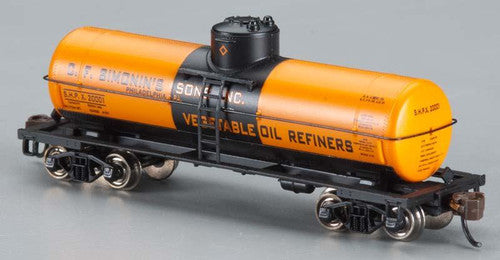Bachmann 10000 Gallon Tank Car for N Scale Model Railroads - C.F. SIMONIN'S SONS #20001