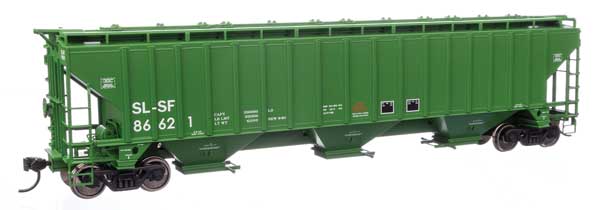 Walthers HO Scale 910-49049 Trinity 4750 3-Bay Covered Hopper SLSF #86621